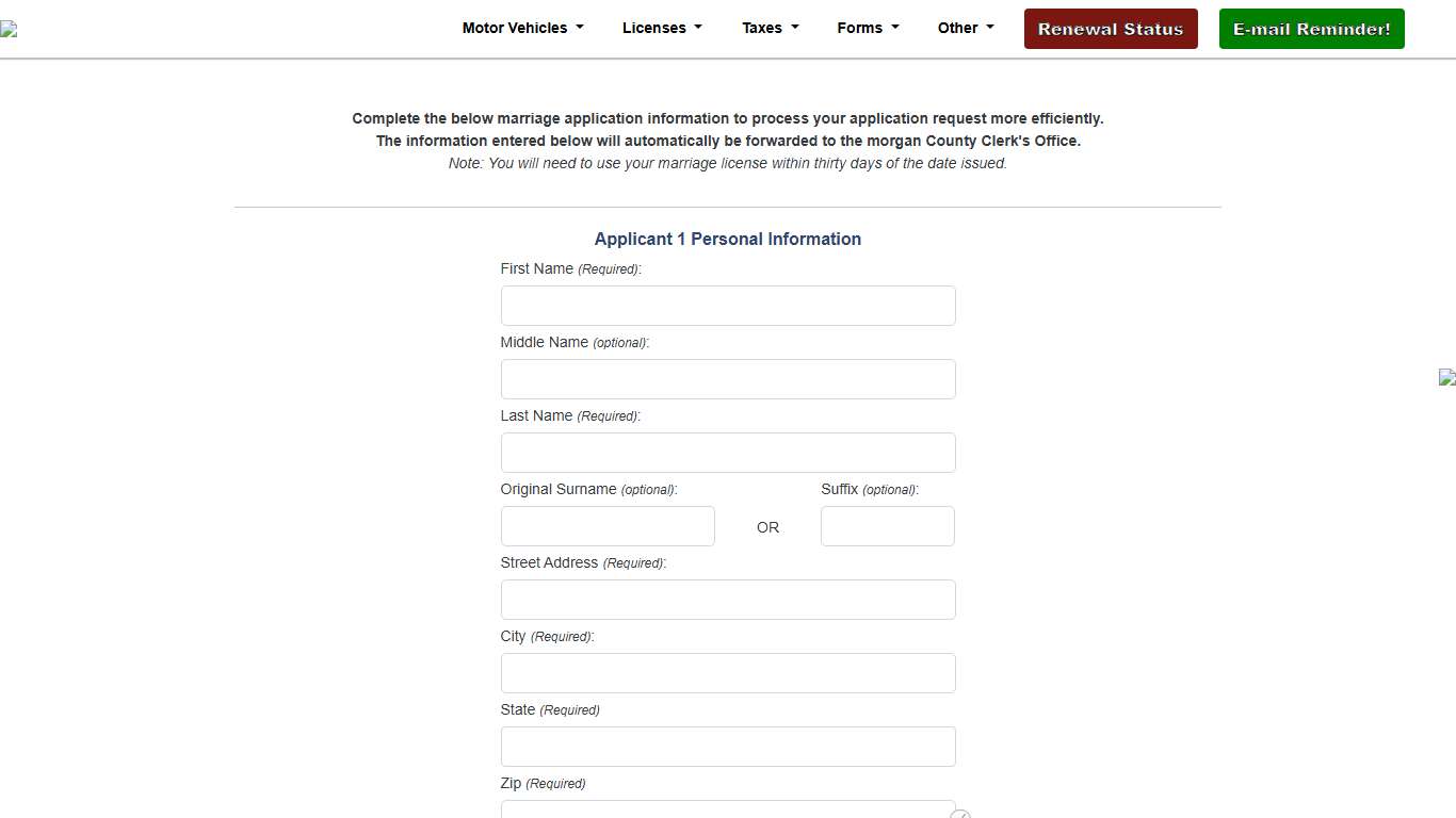 Tennessee County Clerk